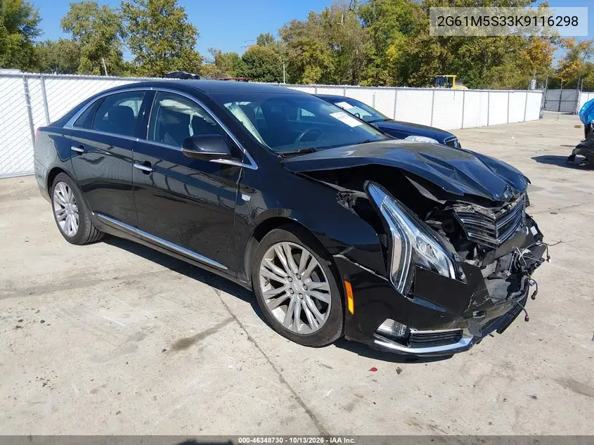 CADILLAC XTS 2019, VIN 2G61M5S33K9116298