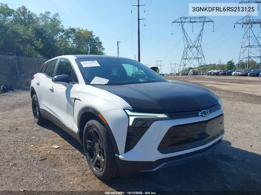 CHEVROLET BLAZER 2024, VIN 3GNKDFRL6RS213125