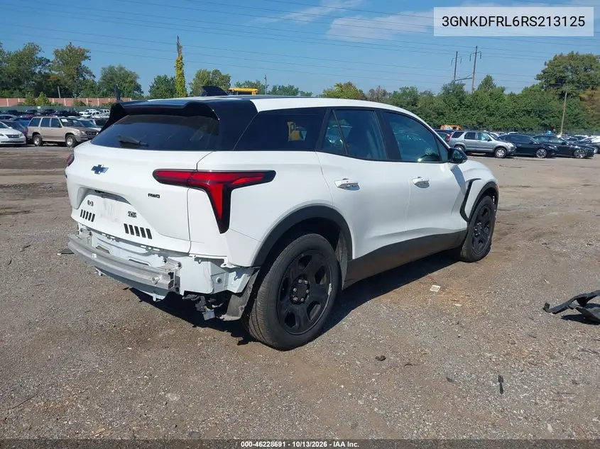 2024 CHEVROLET BLAZER VIN 3GNKDFRL6RS213125 — фото 4