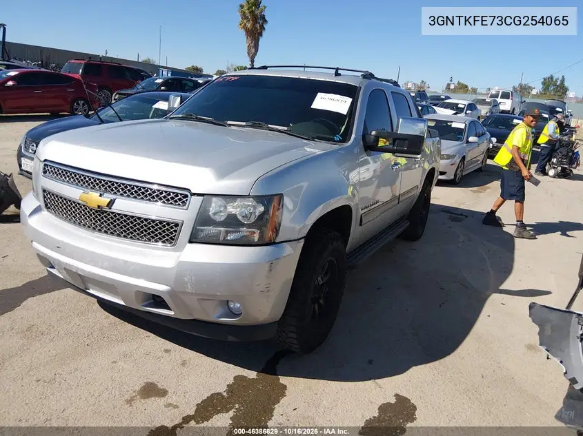 2012 CHEVROLET AVALANCHE VIN 3GNTKFE73CG254065 — фото 2