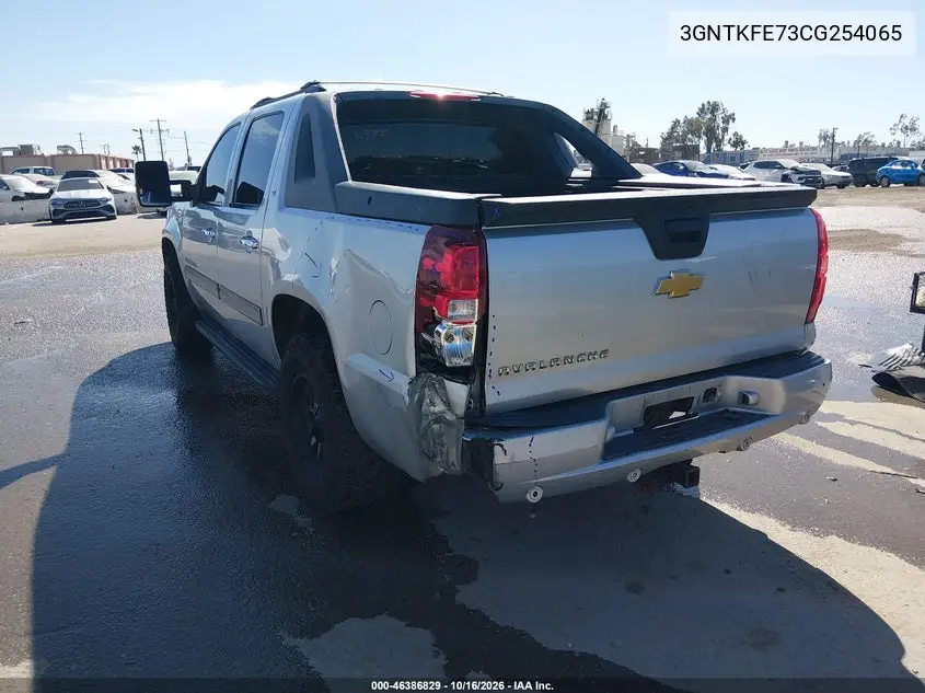 2012 CHEVROLET AVALANCHE VIN 3GNTKFE73CG254065 — фото 3