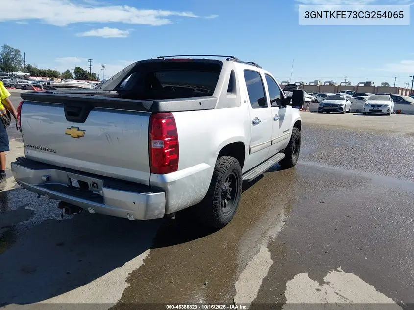 2012 CHEVROLET AVALANCHE VIN 3GNTKFE73CG254065 — фото 4