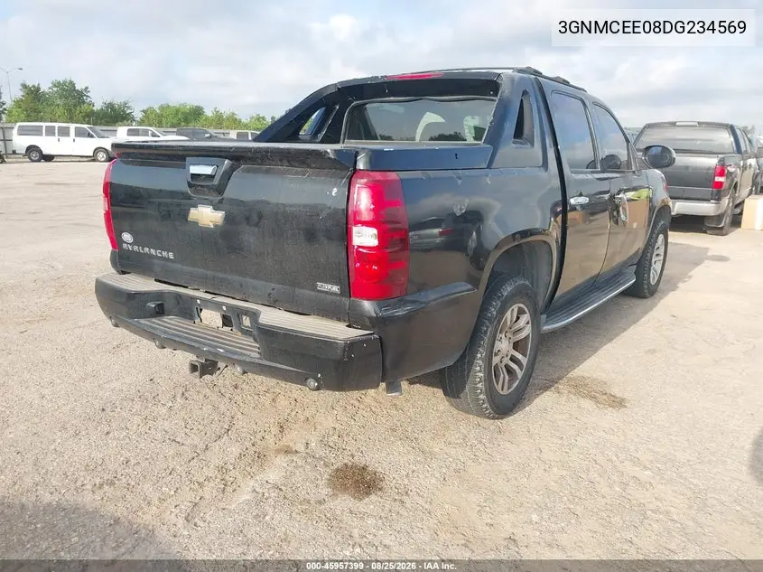 2013 CHEVROLET AVALANCHE VIN 3GNMCEE08DG234569 — фото 4