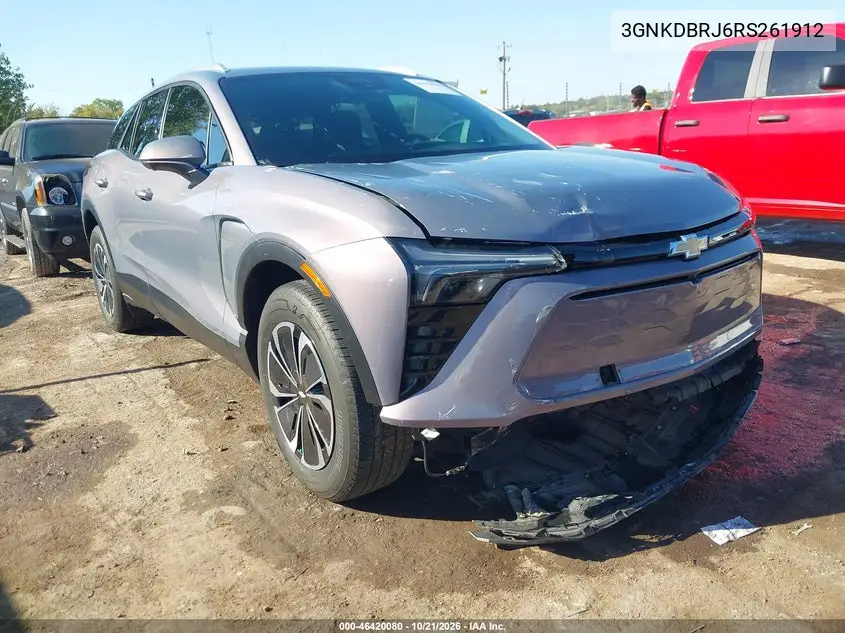 CHEVROLET BLAZER EV 2024, VIN 3GNKDBRJ6RS261912