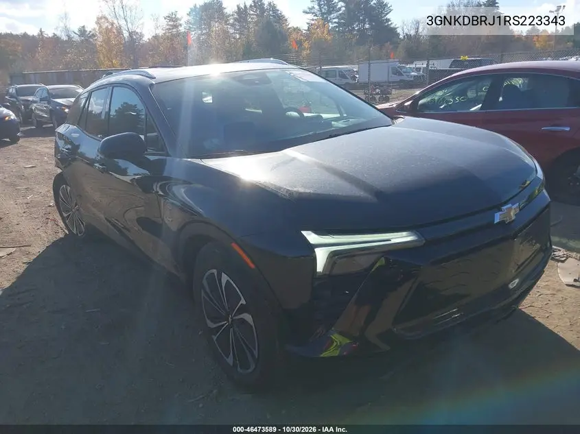 CHEVROLET BLAZER EV 2024, VIN 3GNKDBRJ1RS223343
