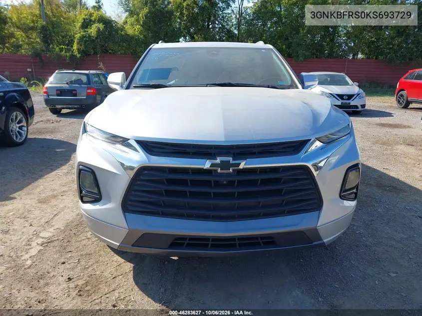 2019 CHEVROLET BLAZER VIN 3GNKBFRS0KS693729 — фото 12
