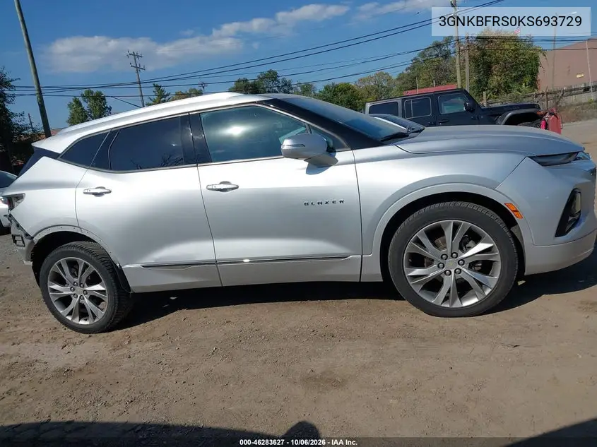 2019 CHEVROLET BLAZER VIN 3GNKBFRS0KS693729 — фото 13