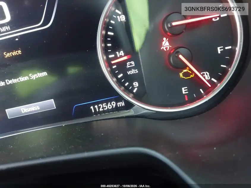 2019 CHEVROLET BLAZER VIN 3GNKBFRS0KS693729 — фото 15