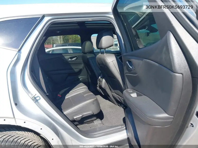 2019 CHEVROLET BLAZER VIN 3GNKBFRS0KS693729 — фото 8