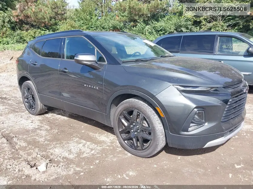 CHEVROLET BLAZER 2020, VIN 3GNKBCRS7LS625508