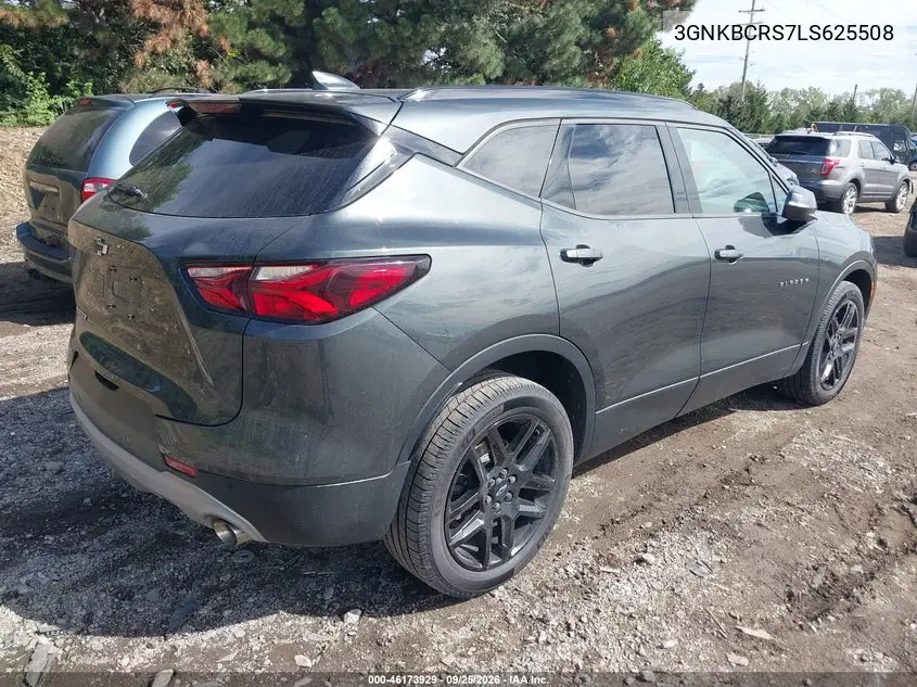 2020 CHEVROLET BLAZER VIN 3GNKBCRS7LS625508 — фото 4