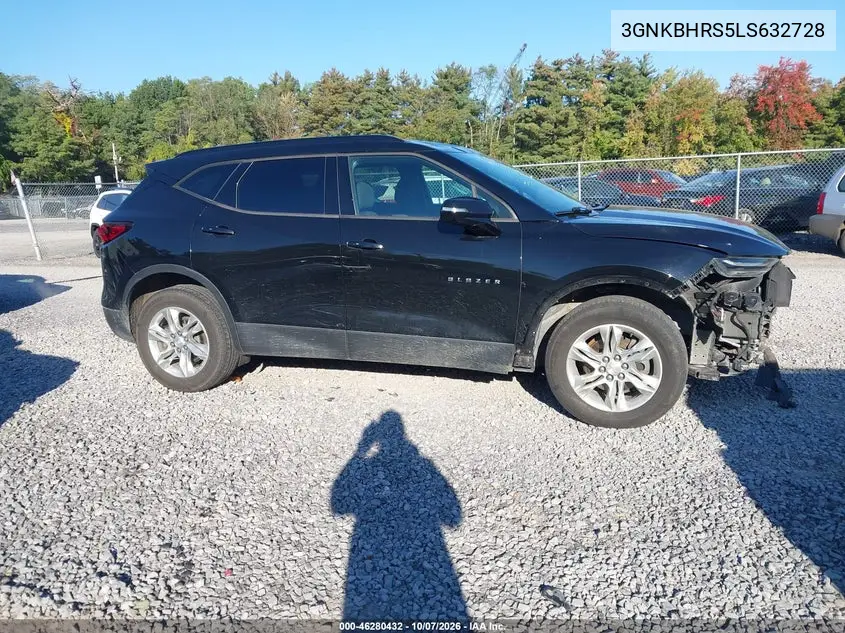 2020 CHEVROLET BLAZER VIN 3GNKBHRS5LS632728 — фото 13