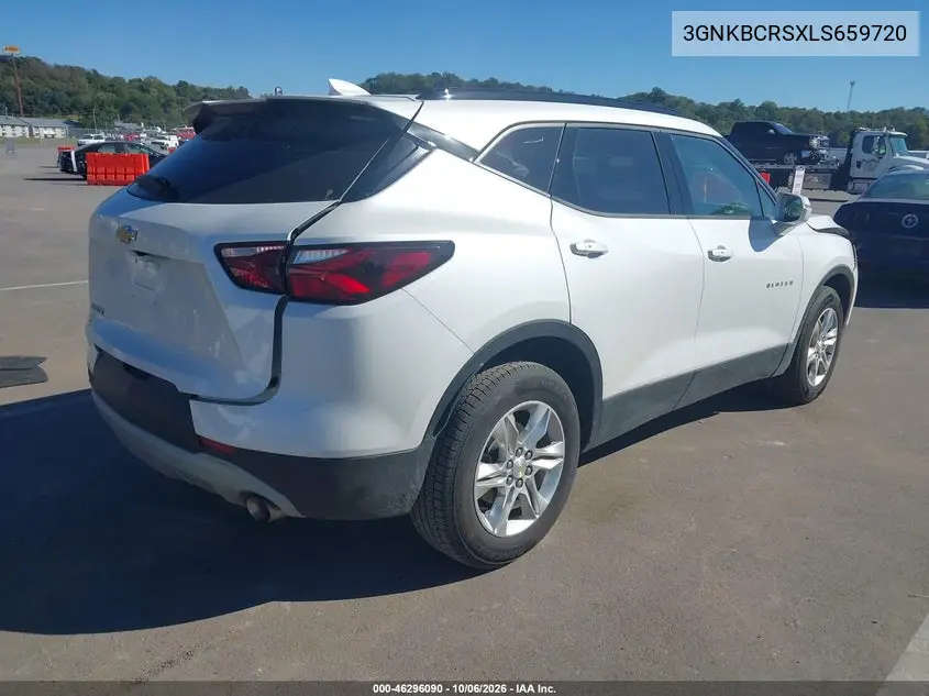 2020 CHEVROLET BLAZER VIN 3GNKBCRSXLS659720 — фото 4