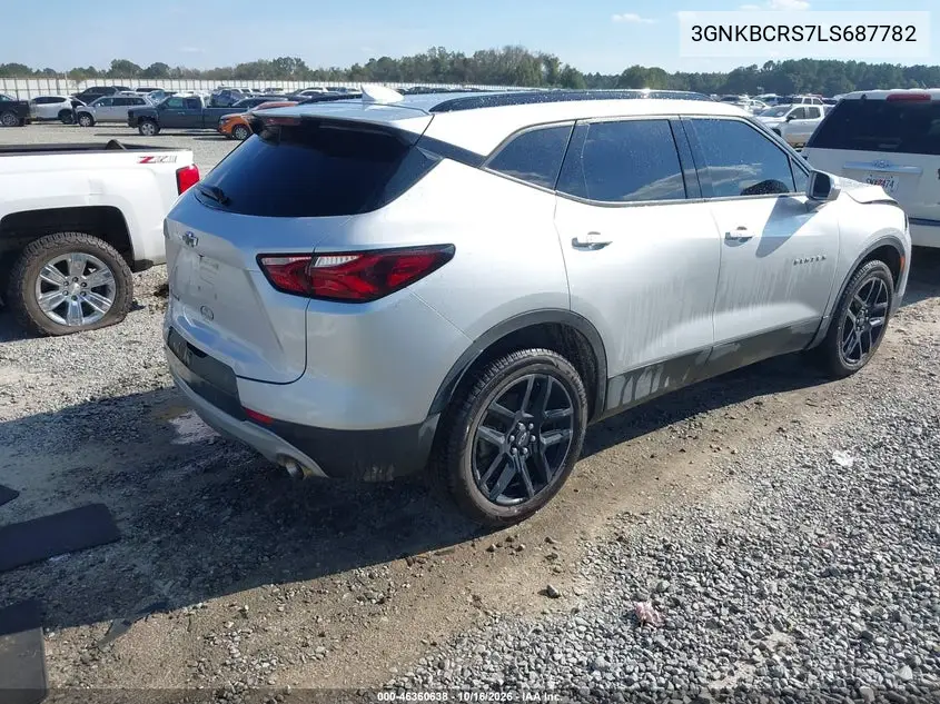 2020 CHEVROLET BLAZER VIN 3GNKBCRS7LS687782 — фото 4