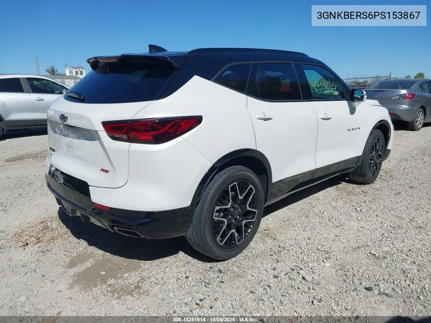 2023 CHEVROLET BLAZER VIN 3GNKBERS6PS153867 — фото 4