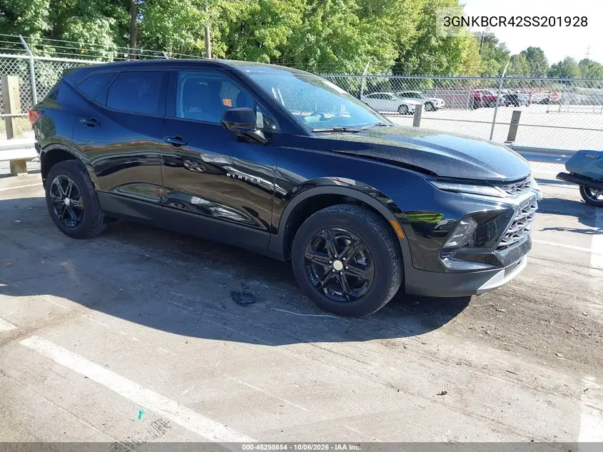 CHEVROLET BLAZER 2025, VIN 3GNKBCR42SS201928