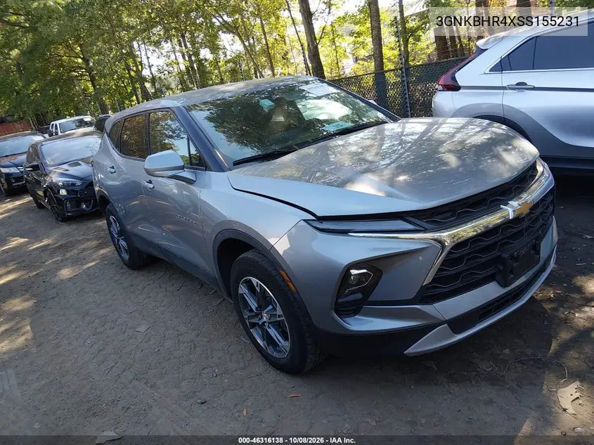 CHEVROLET BLAZER 2025, VIN 3GNKBHR4XSS155231