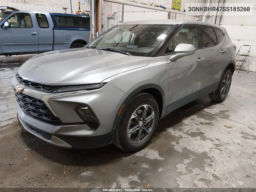 2025 CHEVROLET BLAZER VIN 3GNKBHR47SS185268 — фото 2