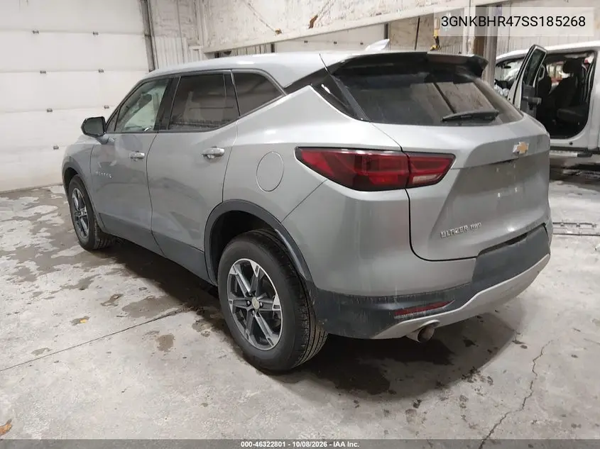 2025 CHEVROLET BLAZER VIN 3GNKBHR47SS185268 — фото 3