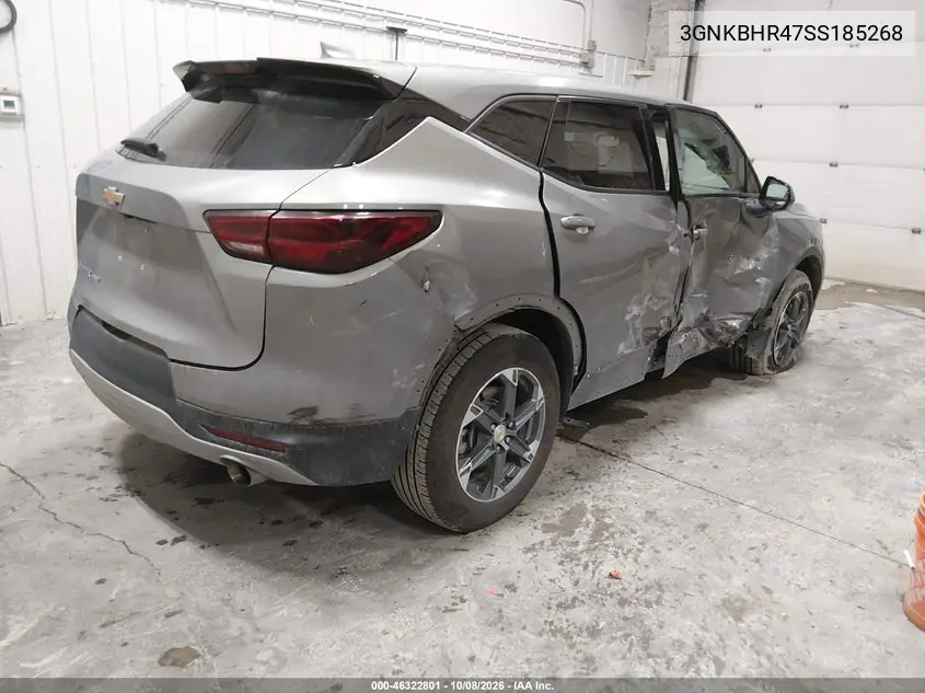 2025 CHEVROLET BLAZER VIN 3GNKBHR47SS185268 — фото 4