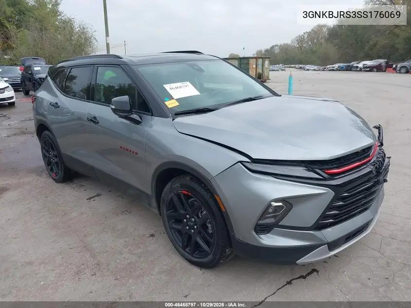 CHEVROLET BLAZER 2025, VIN 3GNKBJRS3SS176069