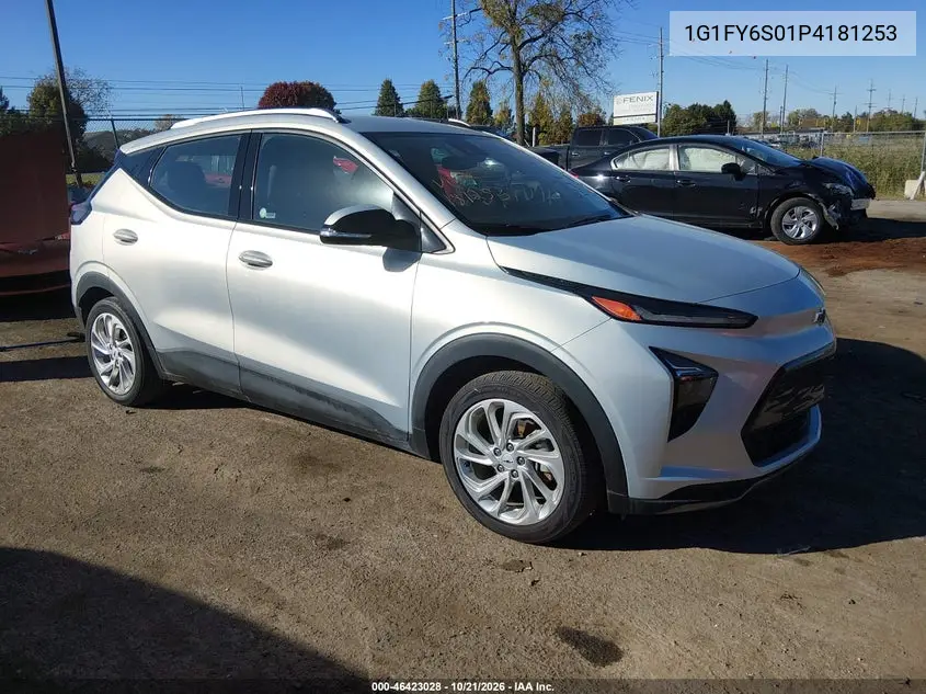 CHEVROLET BOLT EUV 2023, VIN 1G1FY6S01P4181253
