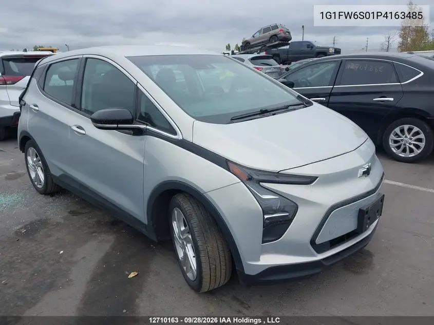 CHEVROLET BOLT 2023, VIN 1G1FW6S01P4163485