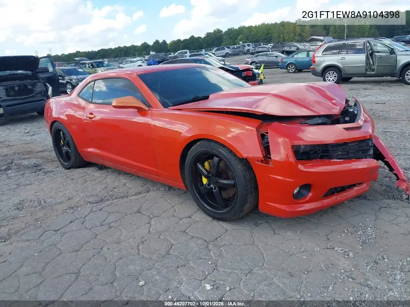 CHEVROLET CAMARO 2010, VIN 2G1FT1EW8A9104398