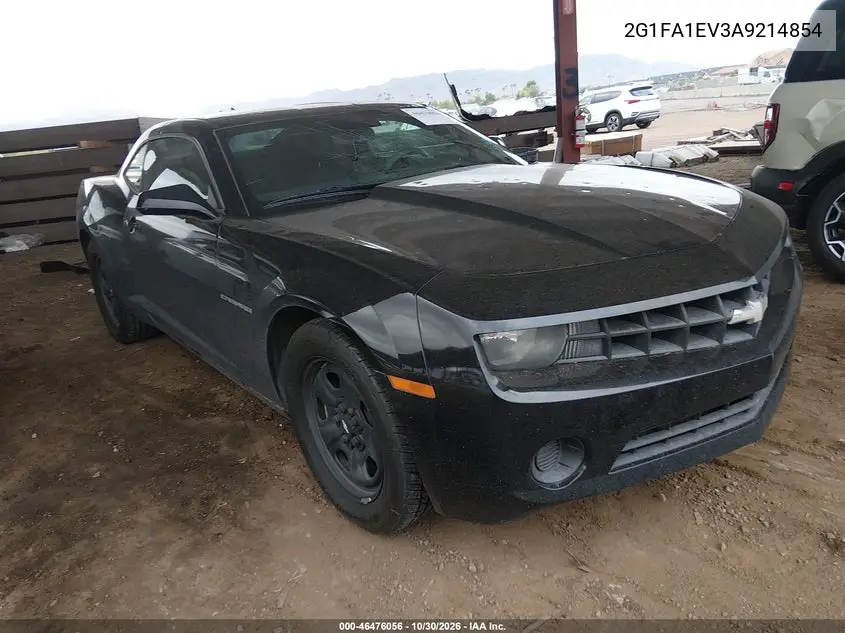 CHEVROLET CAMARO 2010, VIN 2G1FA1EV3A9214854