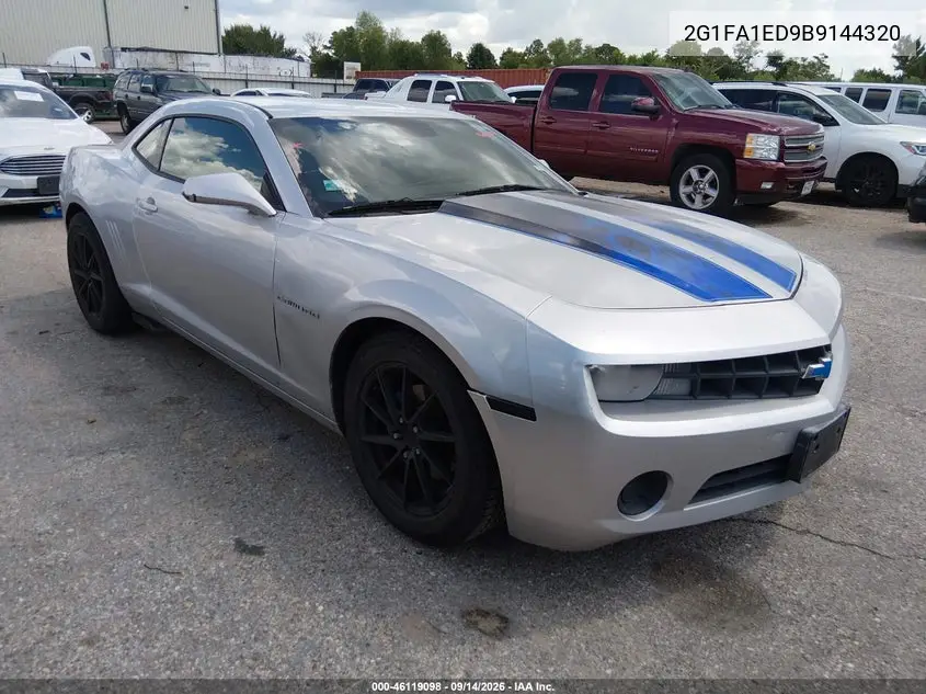 CHEVROLET CAMARO 2011, VIN 2G1FA1ED9B9144320