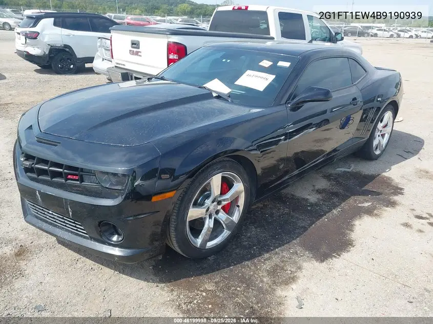 2011 CHEVROLET CAMARO VIN 2G1FT1EW4B9190939 — фото 2