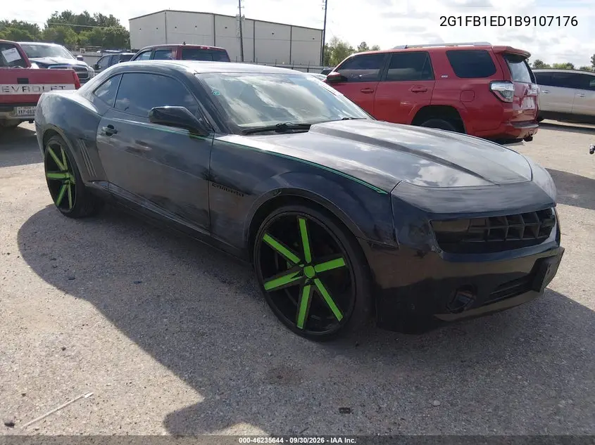 CHEVROLET CAMARO 2011, VIN 2G1FB1ED1B9107176
