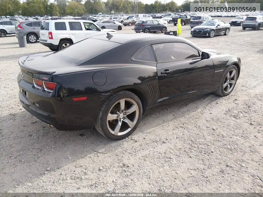 2011 CHEVROLET CAMARO VIN 2G1FC1ED3B9105569 — фото 4