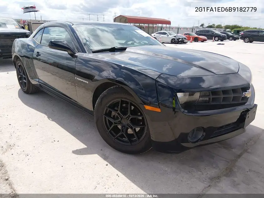 CHEVROLET CAMARO 2011, VIN 2G1FA1ED6B9182779