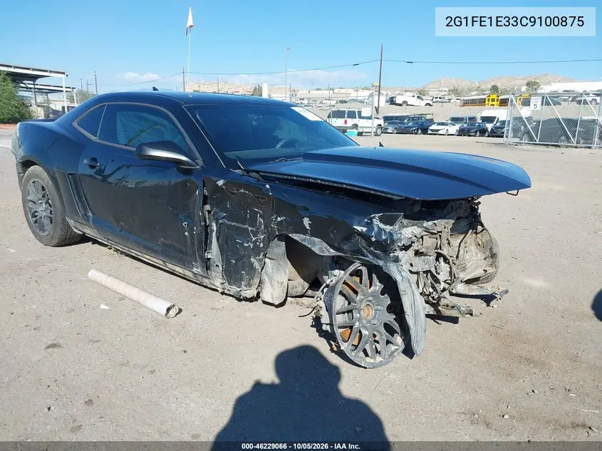 CHEVROLET CAMARO 2012, VIN 2G1FE1E33C9100875