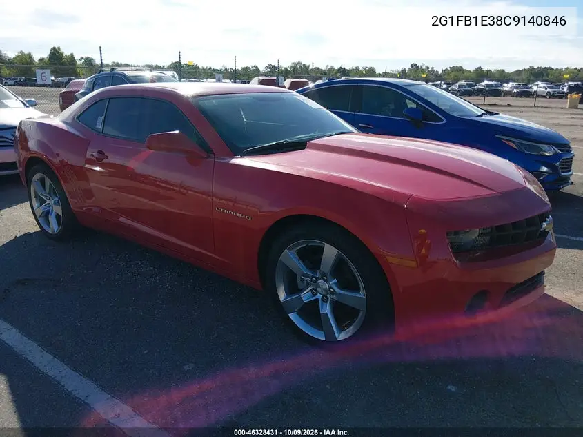 CHEVROLET CAMARO 2012, VIN 2G1FB1E38C9140846