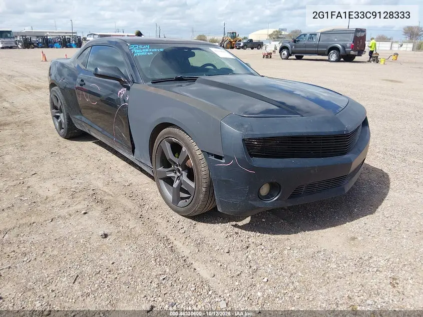 CHEVROLET CAMARO 2012, VIN 2G1FA1E33C9128333