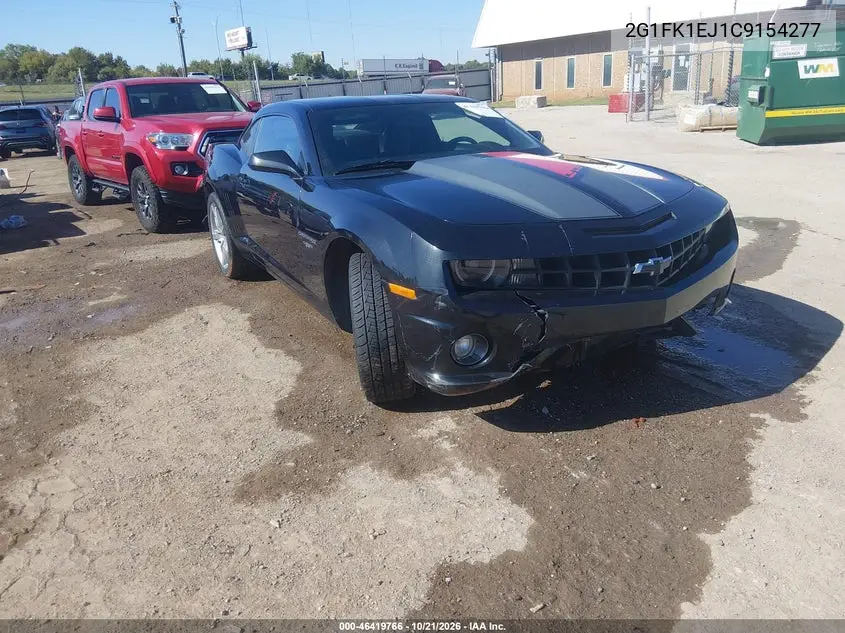 CHEVROLET CAMARO 2012, VIN 2G1FK1EJ1C9154277