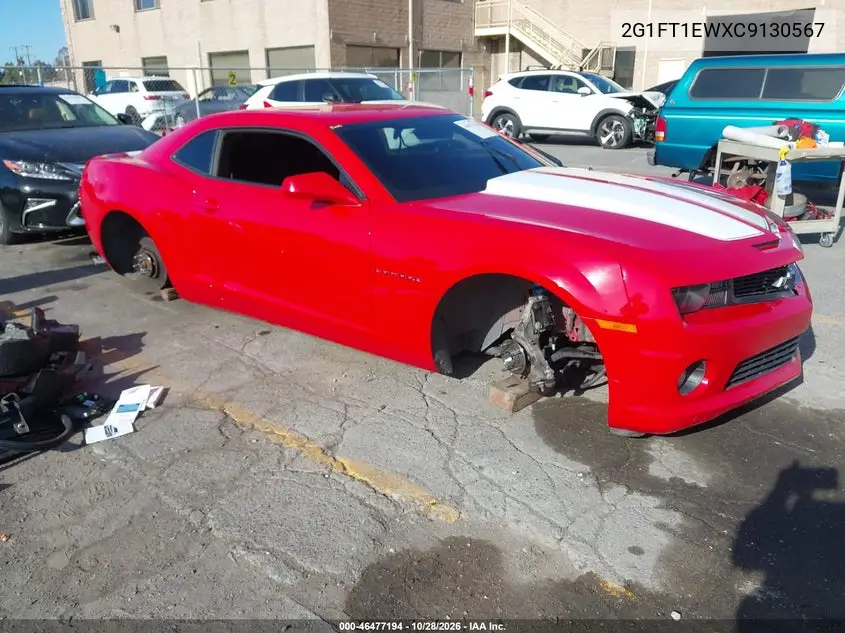 CHEVROLET CAMARO 2012, VIN 2G1FT1EWXC9130567