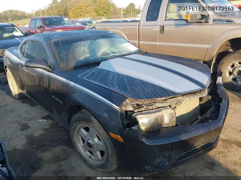CHEVROLET CAMARO 2013, VIN 2G1FE1E30D9173963