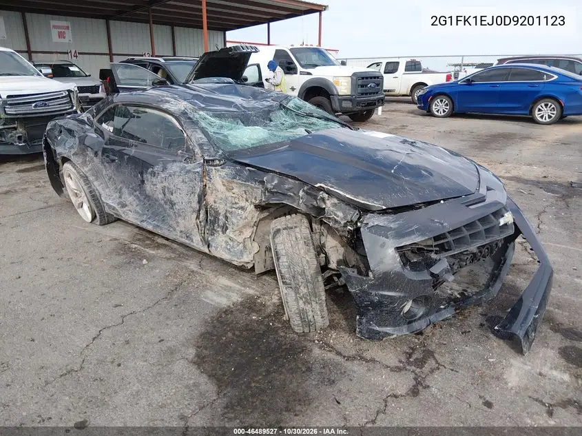 CHEVROLET CAMARO 2013, VIN 2G1FK1EJ0D9201123