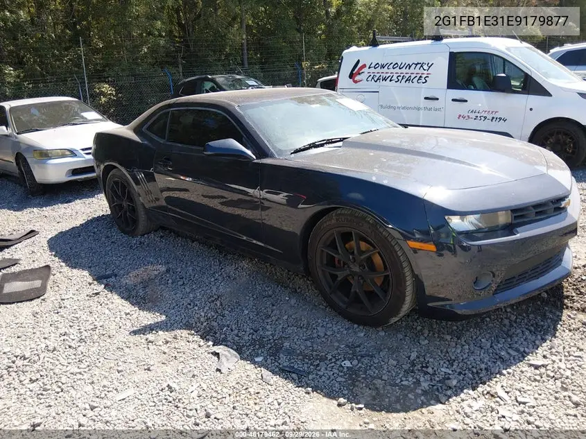 CHEVROLET CAMARO 2014, VIN 2G1FB1E31E9179877