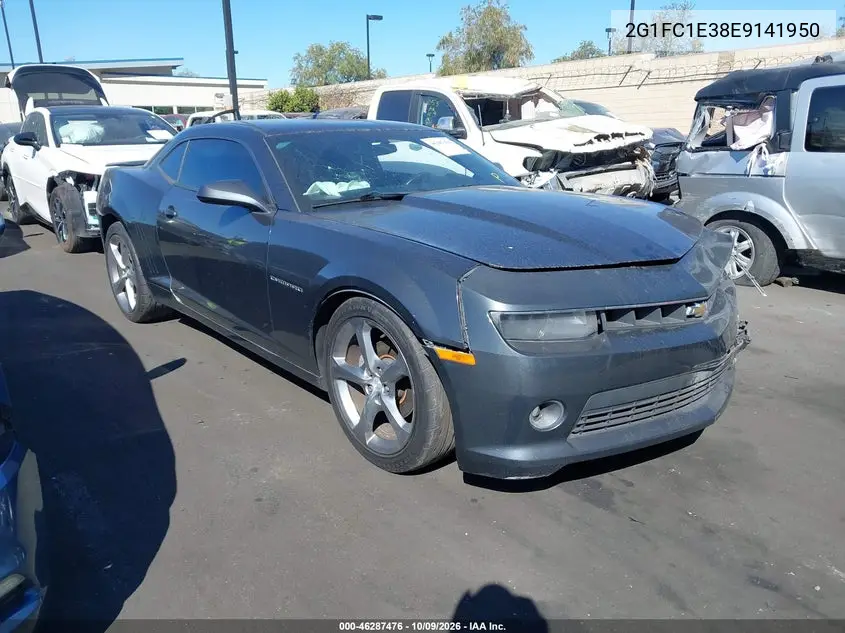 CHEVROLET CAMARO 2014, VIN 2G1FC1E38E9141950