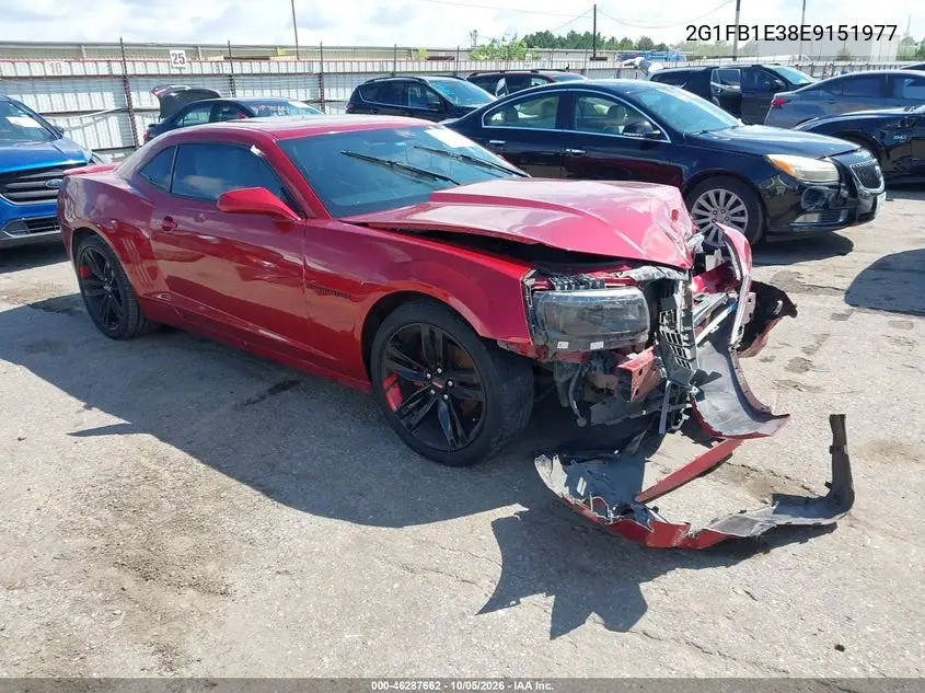 CHEVROLET CAMARO 2014, VIN 2G1FB1E38E9151977