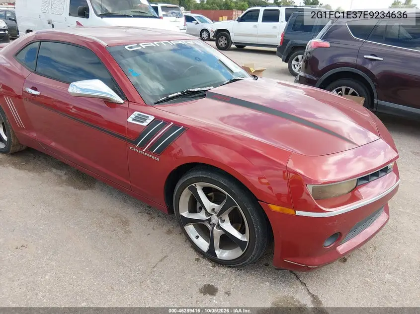 CHEVROLET CAMARO 2014, VIN 2G1FC1E37E9234636