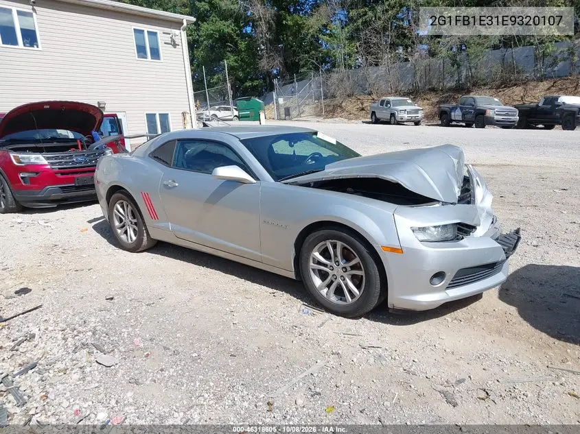 CHEVROLET CAMARO 2014, VIN 2G1FB1E31E9320107