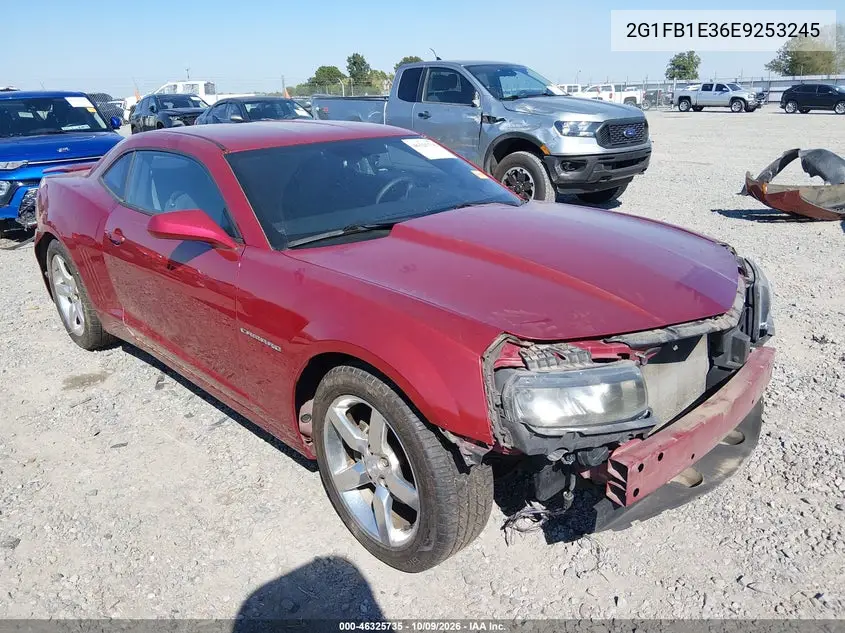 CHEVROLET CAMARO 2014, VIN 2G1FB1E36E9253245