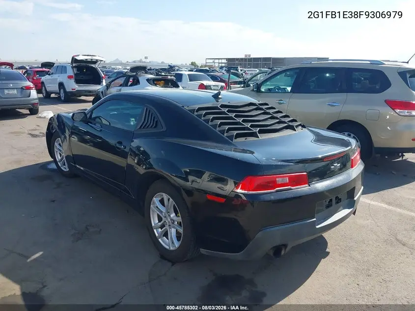 2015 CHEVROLET CAMARO VIN 2G1FB1E38F9306979 — фото 3