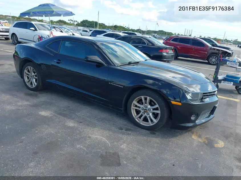 CHEVROLET CAMARO 2015, VIN 2G1FB1E35F9176384