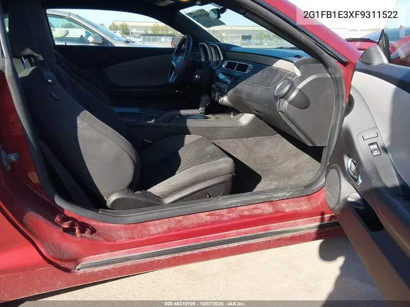 2015 CHEVROLET CAMARO VIN 2G1FB1E3XF9311522 — фото 5